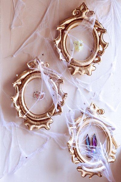 Spindeln�t Halloween - Vit - 200g