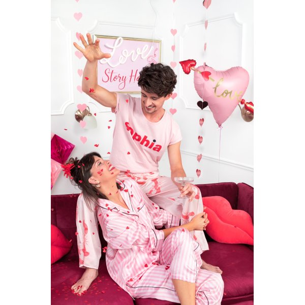 Konfetti - Hjrtan - Rd - 15 g