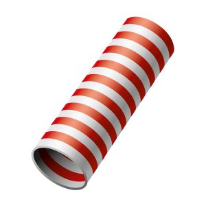 Serpentiner - Röd/Vit - 18m - 4-pack Serpentiner - Röd/Vit - 18m - 4-pack