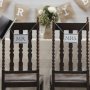 Skyltar - Mr & Mrs - Vintage Affair - Tv stycken
