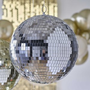 Discokula - Silver - Stor - 25 cm