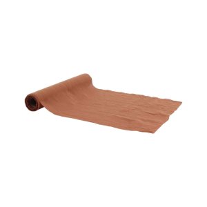 Bordslöpare i tyg - Brun - 28 cm x 5 m Bordslöpare i tyg - Brun - 28 cm x 5 m