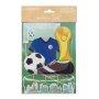 Cake Topper - Fotboll - Scrapcooking - 5 st Cake Topper - Fotboll - Scrapcooking - 5 st
