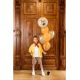 Folieballong - Harry Potter - Hogwarts - Beige - 35 cm