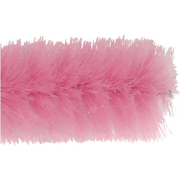 Piprensare - 30cm - Ljusrosa - 30cm lng