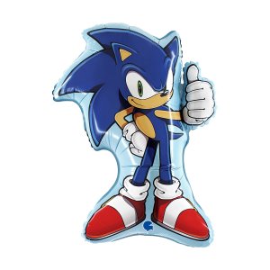 Folieballong - Sonic - Shape - 64 cm