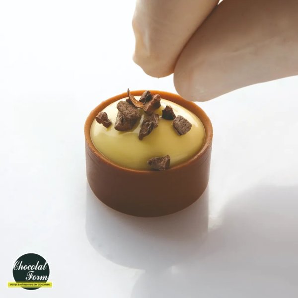 Pralinform - CF0303 Cylinder - 2,8 cm - Chocolate World