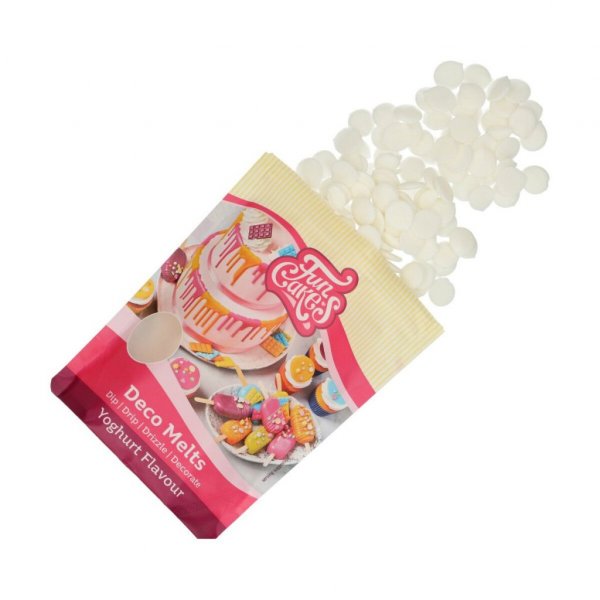 Deco melts - Smaksatt - Yoghurt - Vit - 250g