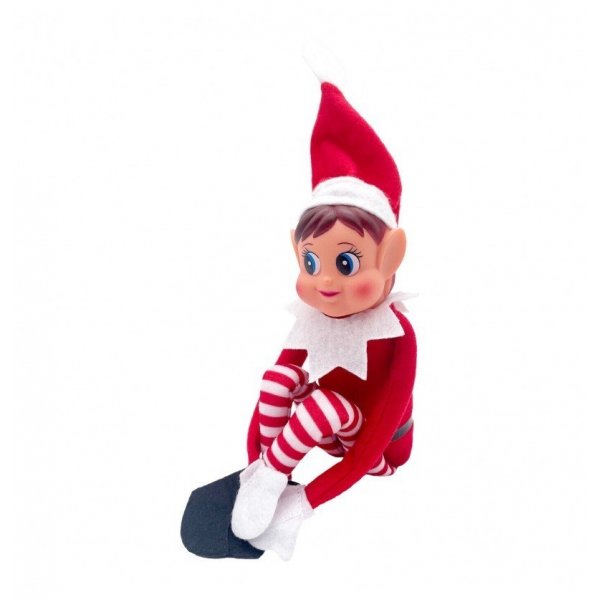 Elf on a Shelf, 30cm, r�d, Nissa/Flicka