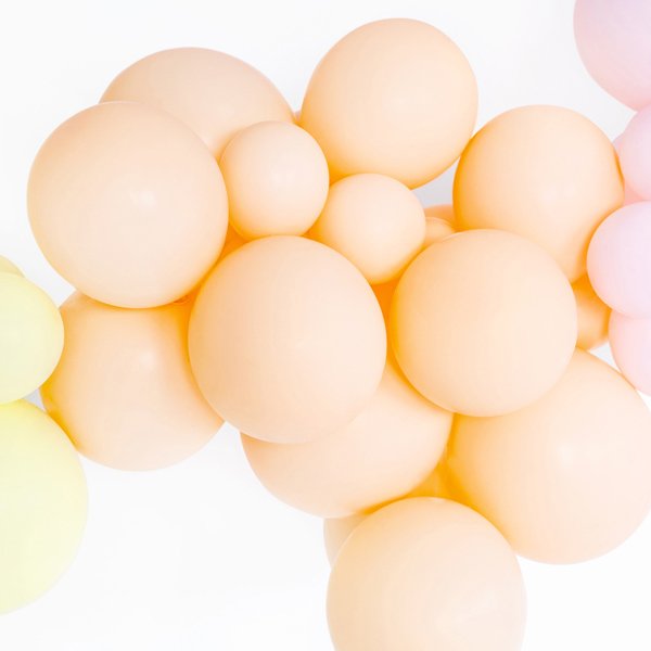 Pastellballonger - Premium 27 cm - Aprikos - 10-pack Pastellballonger - Premium 27 cm - Aprikos - 10-pack