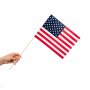 Pappersflaggor USA 20x30 cm 10-pack