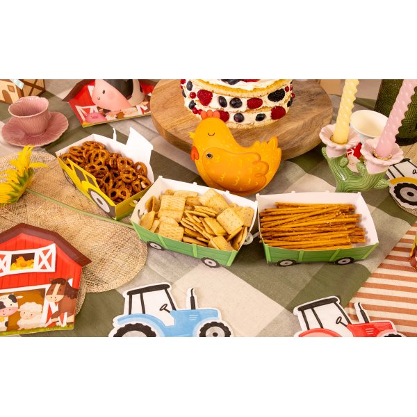 Pappmuggar - Bondgård - 6 st Pappmuggar - Bondgård - 6 st