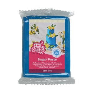 Sugarpaste/Sockerpasta - Bella Blue - FunCakes - 250 g