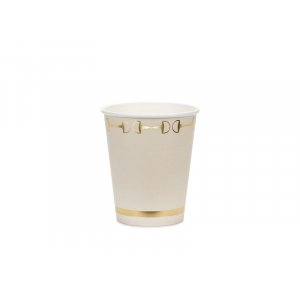 Pappersmuggar - Beige - 220 ml