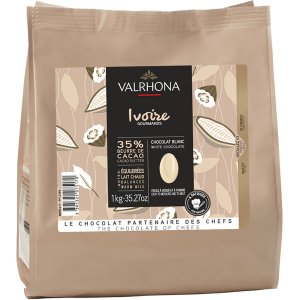 Vit choklad - Ivoire - 1 kg - Valrhona