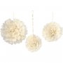 Pom pom 3-pack Kr�mvita