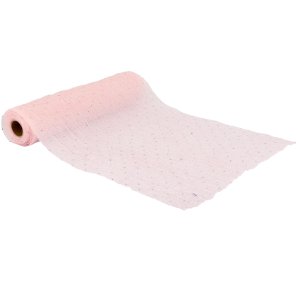 Bordslöpare i tyg - Rosa - 28 cm x 3 m Bordslöpare i tyg - Rosa - 28 cm x 3 m