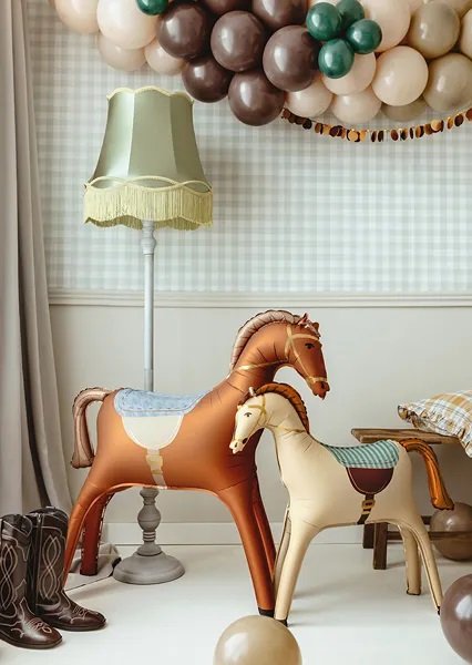 Folieballong - Häst - Brun Folieballong - Häst - Brun