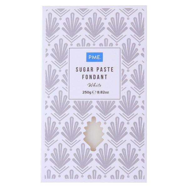 Sugarpaste/Sockerpasta Premium - Vit - PME - 250 g