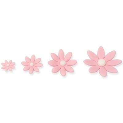 Utstickare - 4-pack - Blommor - PME