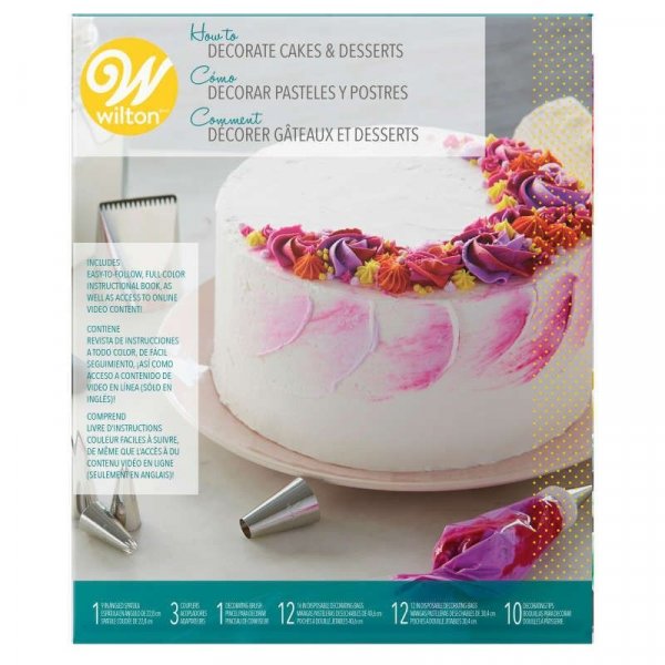 Dekorationskit till trta - How to decorate cakes & desserts - Wilton