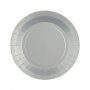 Papperstallrikar Silver Sparkle