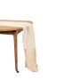 Bordsl�pare i tyg - Creme - 1,60 x 4 m