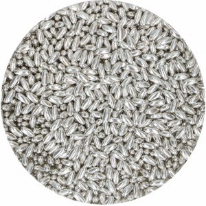 Strössel - Sugar Rice - Silver - 80 g Strössel - Sugar Rice - Silver - 80 g