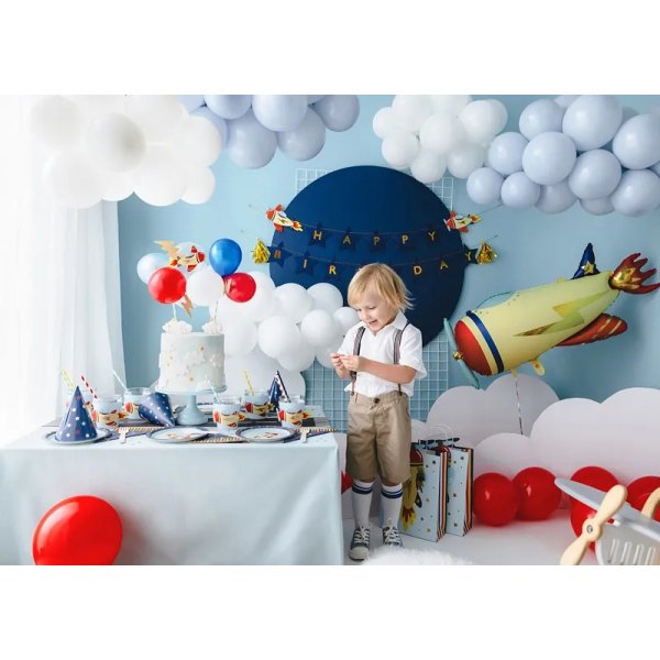Banner - Happy Birthday - Flygplan Banner - Happy Birthday - Flygplan