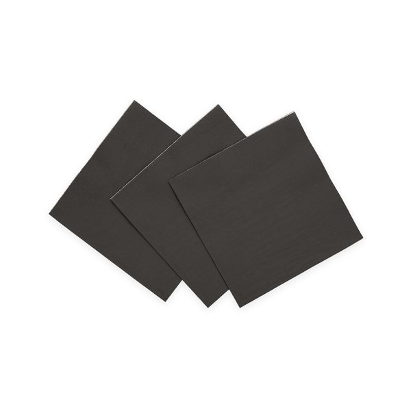 Sm� Servetter - Svarta - 24x24 cm - 20-pack