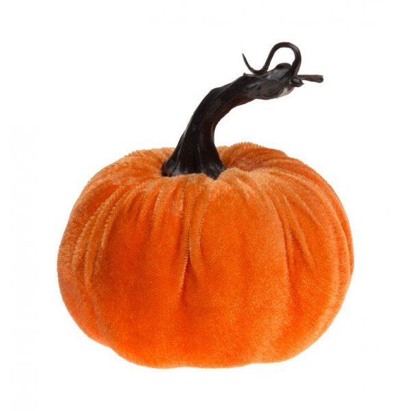 Dekorationspumpa - Sammet - 10 cm
