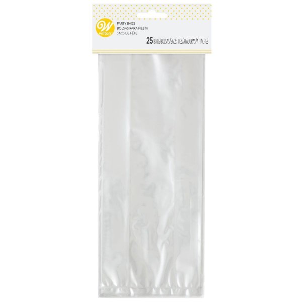 Cellofanpåsar - 10 x 23 cm - 25-pack - Wilton Cellofanpåsar - 10 x 23 cm - 25-pack - Wilton
