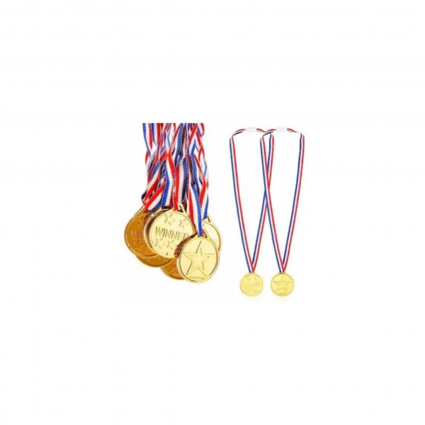 Medaljer - Winner - Guld - 4-pack