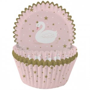 Muffinsformar - Swan Party - 75-pack