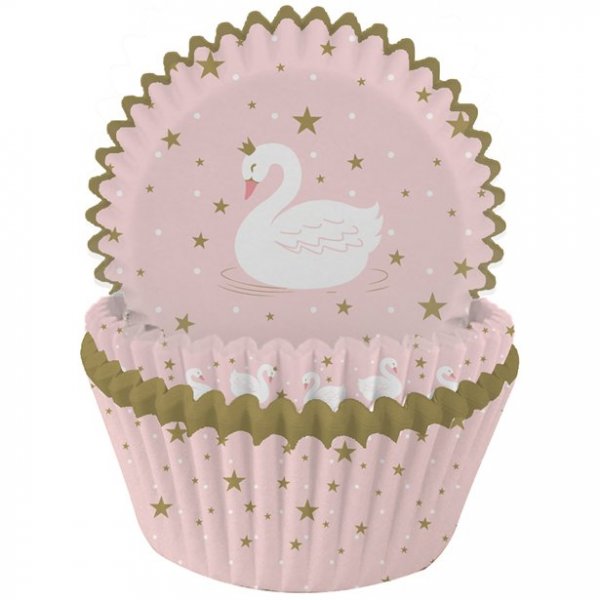 Muffinsformar - Swan Party - 75-pack