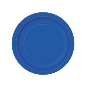 Pappersassietter Blå