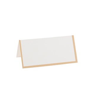 Placeringskort - Brun - 10-pack