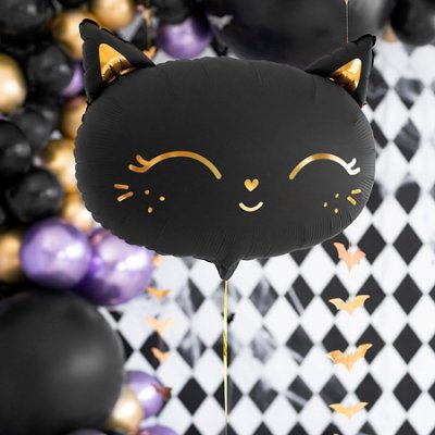 Folieballong - Black Cat