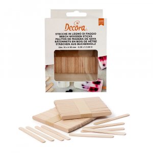 Glasspinnar - 9,3 cm - 100-pack Glasspinnar - 9,3 cm - 100-pack