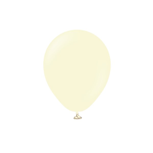 Miniballonger enfärgade - Premium 13 cm - Pale Yellow - 25-pack Miniballonger enfärgade - Premium 13 cm - Pale Yellow - 25-pack