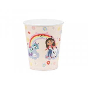 Pappmuggar - Gabby's Dollhouse - 6-pack - 250 ml Pappmuggar - Gabby's Dollhouse - 6-pack - 250 ml