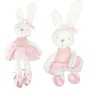 Mjukisdjur Kanin i rosa kl�nning 42 cm