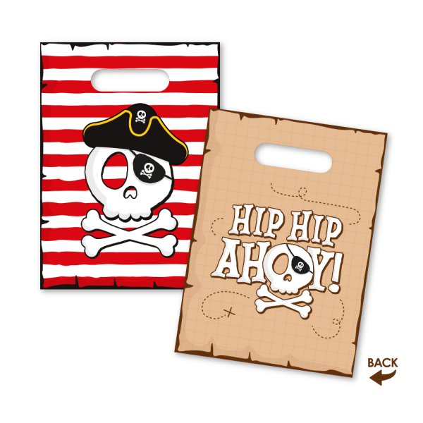 Kalasp�sar - Pirattema - 16x23 cm - 8-pack