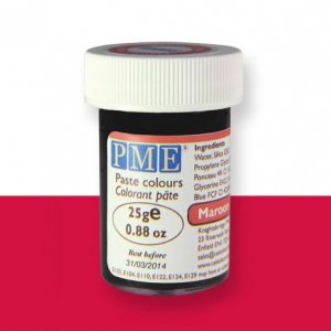 Paste Colour - PME - Maroon Red