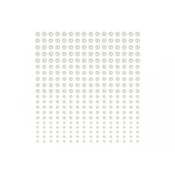 Klisterp�rlor - Vita - 144 st