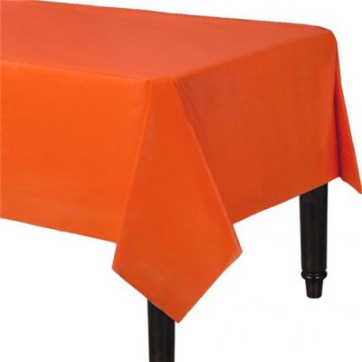 Bordsduk - Plast - Orange
