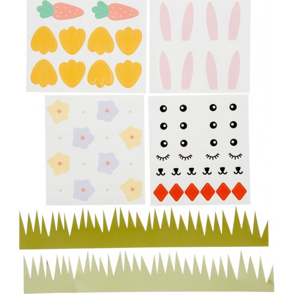 Stickers för äggdekoration - till 8 ägg Stickers för äggdekoration - till 8 ägg