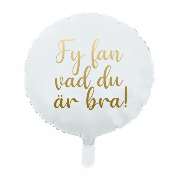 Folieballong - Rund - Student Folieballong - Rund - Student