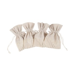Tygp�sar - Creme - 4-pack