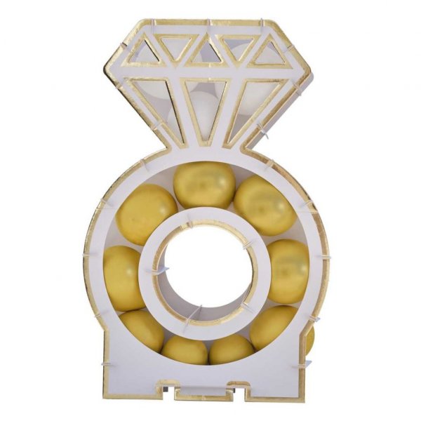 Ballongställ - Förlovningsring - Miniballonger Ballongställ - Förlovningsring - Miniballonger